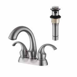 Antique Bathroom Sink Faucet Deck Mounted Double Handle Retro Style YS002/ YS003 -Cheap RBrohant Store 2 0c98b519 6451 47ce b80c d3d2ed6b5b56