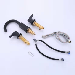 Deck Mount Bathroom Sink Faucet With 360° Degree Swivel Spout RB0882 -Cheap RBrohant Store 5 92da9fa4 d450 478e a9f2 41381cd471e1