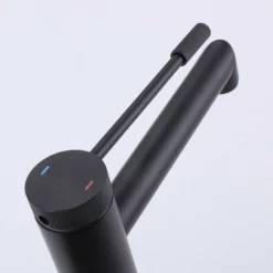 Single Hole Single Handle Deck Mounted Basin Hot And Cold Water Sink Bathroom AD5907MB -Cheap RBrohant Store AD5907MB 7