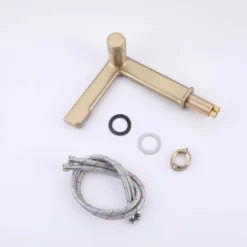 Creative Bathroom Sink Faucet Single Hole Brushed Gold JK0149 -Cheap RBrohant Store ADJK0149 6 3ca4e8ba ecfe 4457 848a 9fd30bafecb2