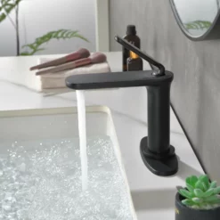 Deck Mount Single Hole Faucet Bathroom Sink Faucet -Cheap RBrohant Store DSC 1650 1