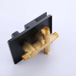 Waterfall Tub Faucet Wall Mount Tub Filler With Hand Shower JK0038 -Cheap RBrohant Store JK0038 8