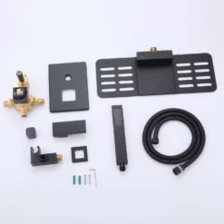 Waterfall Tub Faucet Wall Mount Tub Filler With Hand Shower JK0038 -Cheap RBrohant Store JK0038 9 ec91f942 eef8 4358 a944 3bfe04fed3f1