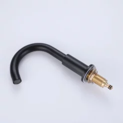 3-Hole Deck Mounted Widespread Matte Black Bathroom Sink Faucet JK0062 13 3-Hole Deck Mounted Widespread Matte Black Bathroom Sink Faucet JK0062 -Cheap RBrohant Store JK0062 6