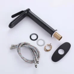 Single Handle One Hole Tall Spout Deck Mount Bathroom Vessel Sink Faucet JK0065 -Cheap RBrohant Store JK0065 8 0398df99 12cd 4a1a b2e8 711701b285ca