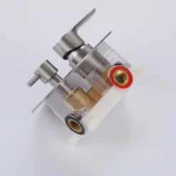 Brushed Nickel Shower System With 10" High Pressure Rain Shower Head JK0072 -Cheap RBrohant Store JK0072 11