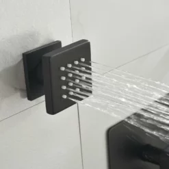 Rain Shower System With 4 Body Jets And Pressure Balanced Valve JK0084 -Cheap RBrohant Store JK0084 8