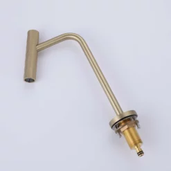 Widespread 2 Handles Bathroom Faucet With Water Supply Hoses Brushed Gold JK0133 -Cheap RBrohant Store JK0133 7