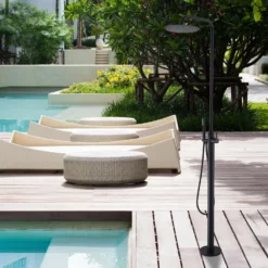 Stainless Steel Freestanding Outdoor Shower For Poolside/Patio Drench Shower JK0159 -Cheap RBrohant Store JK0159 3