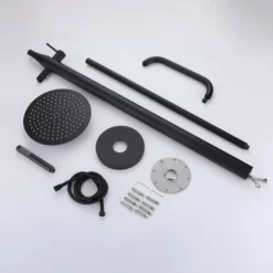 Stainless Steel Freestanding Outdoor Shower For Poolside/Patio Drench Shower JK0159 -Cheap RBrohant Store JK0159 8 89549f00 af2b 4abc bd6c 2496292d627d