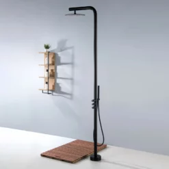 Standing Floor Outdoor Shower Column With Hand Shower JK0180 -Cheap RBrohant Store JK0180 3