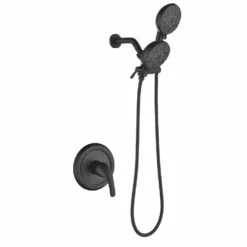 High Pressure Dual 2 In 1 Shower Faucet Set With Handheld Showerhead JK0192