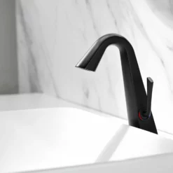 Single Hole Deck Mount Hot And Cold Mix Stylish Bathroom Sink Faucet JK0277 -Cheap RBrohant Store JK0277 3