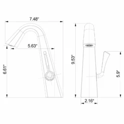 Single Hole Deck Mount Hot And Cold Mix Stylish Bathroom Sink Faucet JK0277 -Cheap RBrohant Store JK0277 7 b2819617 73f1 4828 b177 f7412fb40974