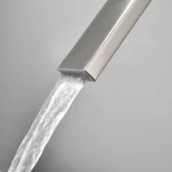 Modern Bathroom Sink Faucet Brushed Nickel Single Handle Vanity Faucet LYJ0035 -Cheap RBrohant Store LYJ0035 6