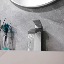 Single Handle 1 Hole Bathroom Faucet In Brushed Nickel RB0760-BN 16 Single Handle 1 Hole Bathroom Faucet In Brushed Nickel RB0760-BN -Cheap RBrohant Store RB0760 BN 5