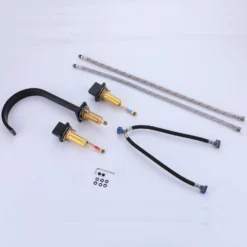 Matte Black 3 Hole Widespread Bathroom Sink Faucet Solid Brass RB0766 -Cheap RBrohant Store RB0766 5 ad088954 d243 4824 8c29 5c20e4f889aa