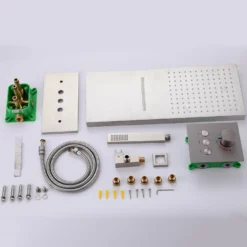 Wall Mount Thermostatic Shower System With 2-Function Shower Head Solid Brass -Cheap RBrohant Store RB0814 7 f41f4f49 9a60 46a3 ab49 d6ae6e35ff09