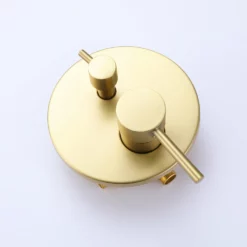 Wall Mounted Brushed Gold Bathtub Faucet With Handheld Shower RB0908 -Cheap RBrohant Store RB0908 6 4857d0ac 6047 4cba a9fa e99cf56f76e0