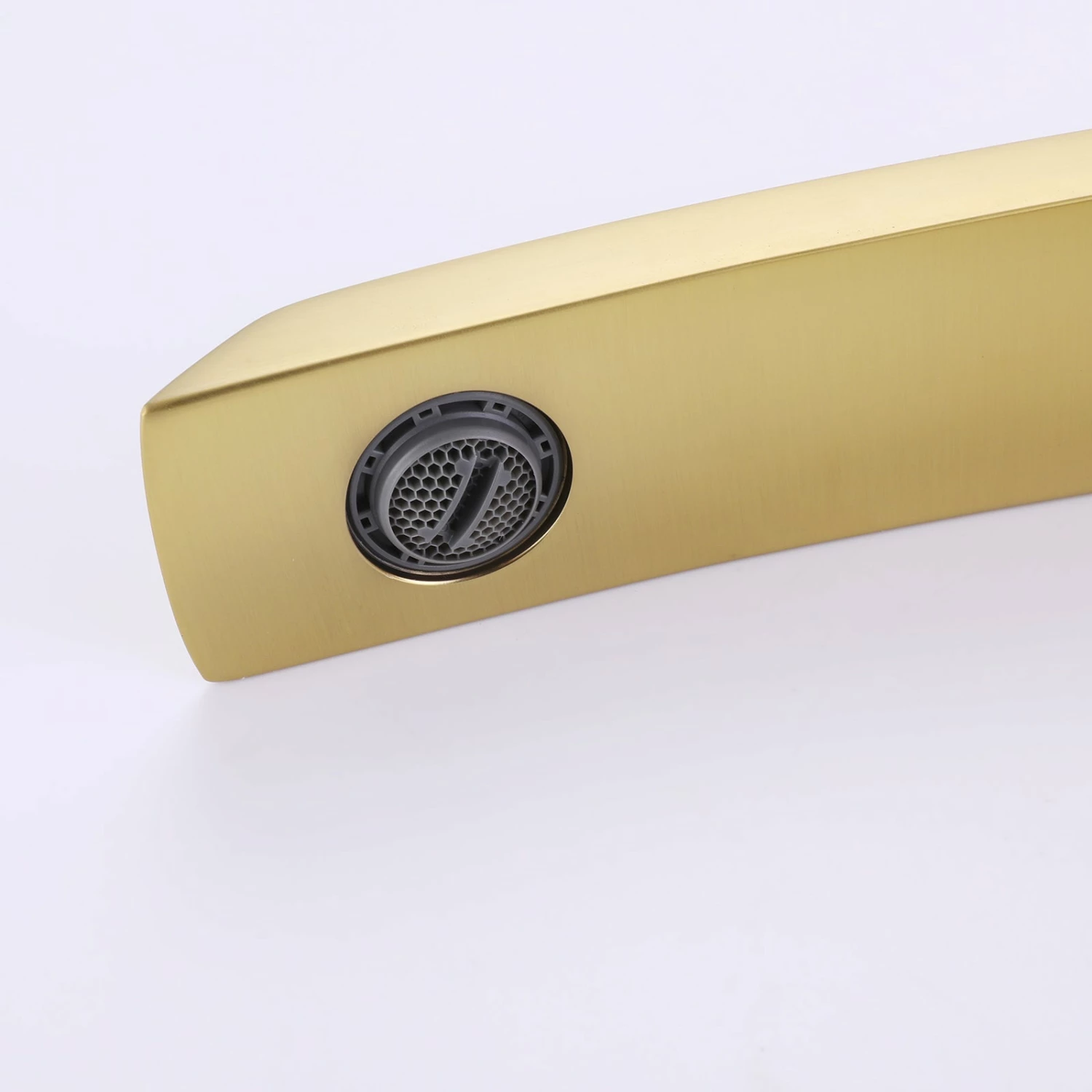 Brushed Gold Bathroom Sink Faucet With 6-inch Deck Plate RB0979 6 Brushed Gold Bathroom Sink Faucet With 6-inch Deck Plate RB0979 - Image 6