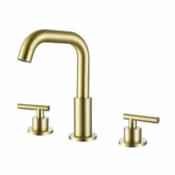 Two Handle Bathroom Sink Faucet With 360-Degree Rotating Spout RB1064