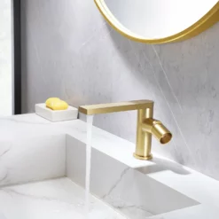 Bathroom Lavatory Basin Sink Faucet With Extended Spout RB1090 -Cheap RBrohant Store RB1090 3