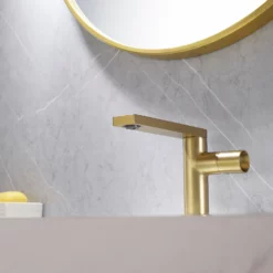 Bathroom Lavatory Basin Sink Faucet With Extended Spout RB1090 -Cheap RBrohant Store RB1090 7