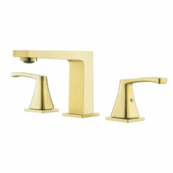 Two Handle Basin Widespread Bathroom Vanity Sink Faucet Deck Mounted RB1098