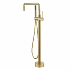 Floor Mounted Freestanding Clawfoot Tub Faucet With Handshower RB1101