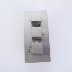 High-End Thermostatic Shower System With LED Waterfall Rainfall Shower Head RB1123 -Cheap RBrohant Store RB1123 10