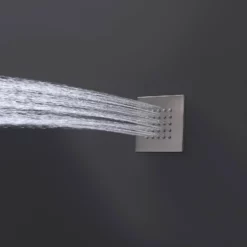 High-End Thermostatic Shower System With LED Waterfall Rainfall Shower Head RB1123 -Cheap RBrohant Store RB1123 8