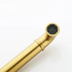 Centerset Bridge Bathroom Sink Faucet Brass Two Handle RB1132 -Cheap RBrohant Store RB1132 5