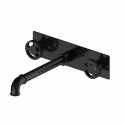 2 Handle Wall Mount Bathroom Faucet With Embedded Box RB1135