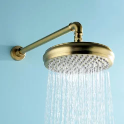 Bathroom Luxury Rain Mixer Combo Set Wall Mount Rainfall Shower System RB1152 -Cheap RBrohant Store RB1152 4