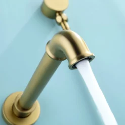 Bathroom Luxury Rain Mixer Combo Set Wall Mount Rainfall Shower System RB1152 -Cheap RBrohant Store RB1152 6