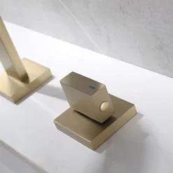 Two Handle Widespread Bathroom Sink Faucet Brushed Gold RB1189 12 Two Handle Widespread Bathroom Sink Faucet Brushed Gold RB1189 -Cheap RBrohant Store RB1189 5